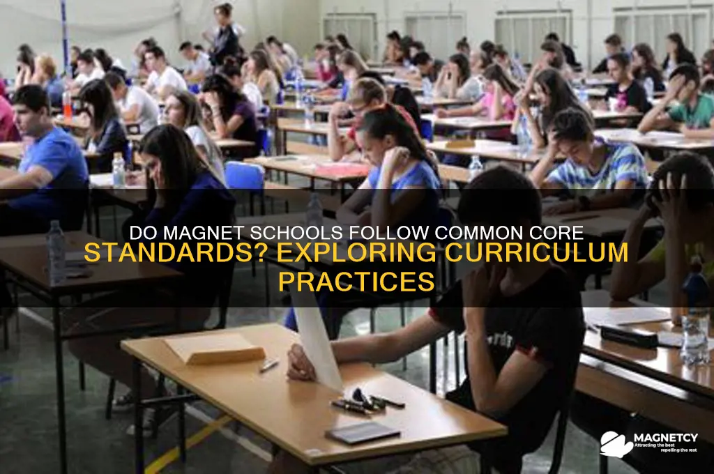 do magnet schools use common core