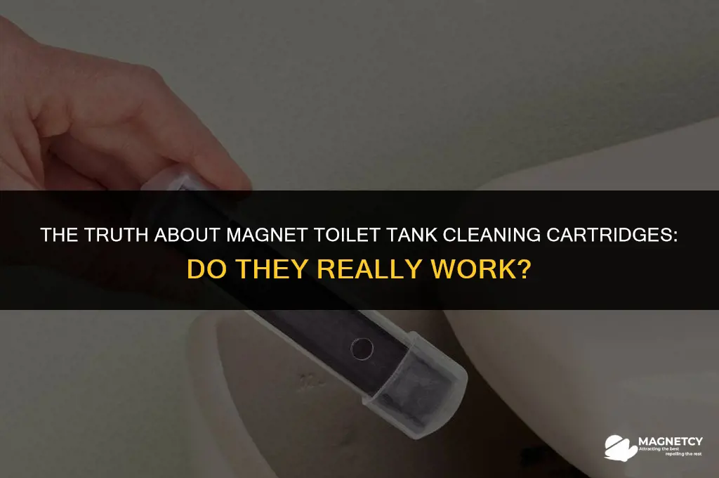 do magnet toilet tank cleaning cartridges really work