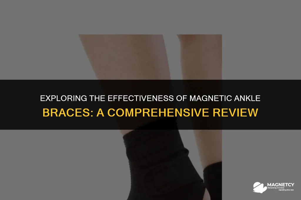 do magnetic ankle braces work