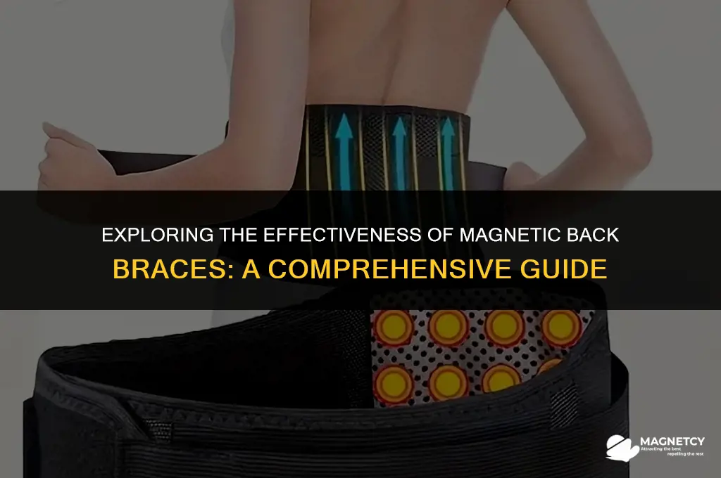 do magnetic back braces work