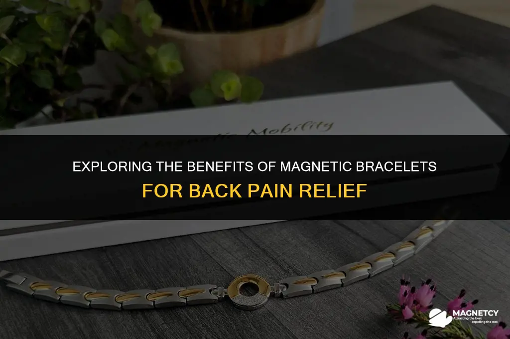 do magnetic bracelets help with back pain