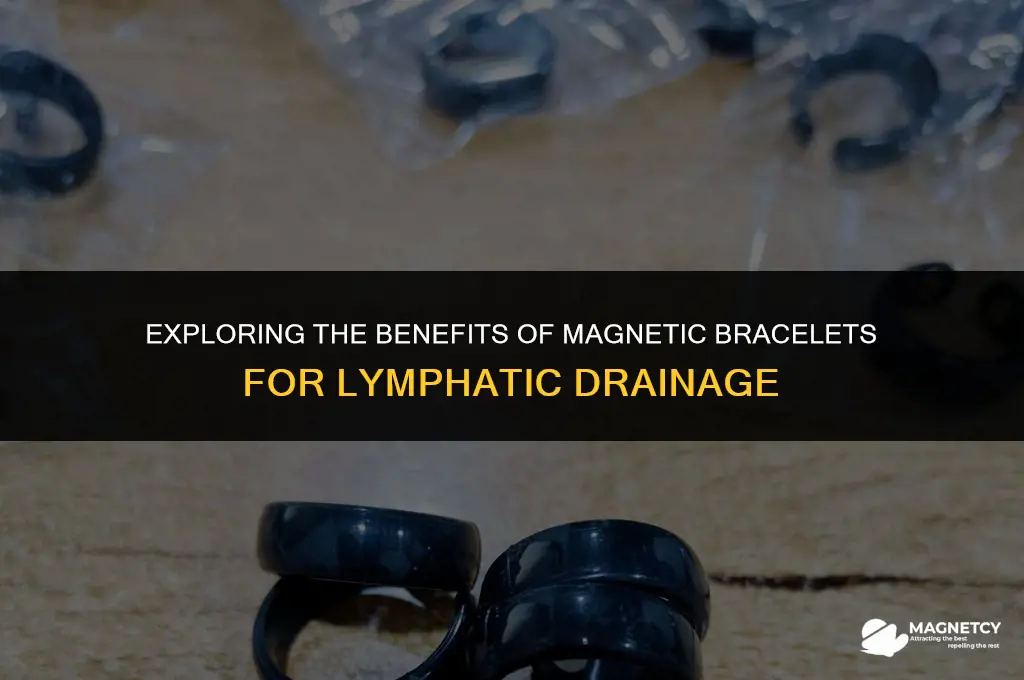 do magnetic bracelets help with lymphatic drainage