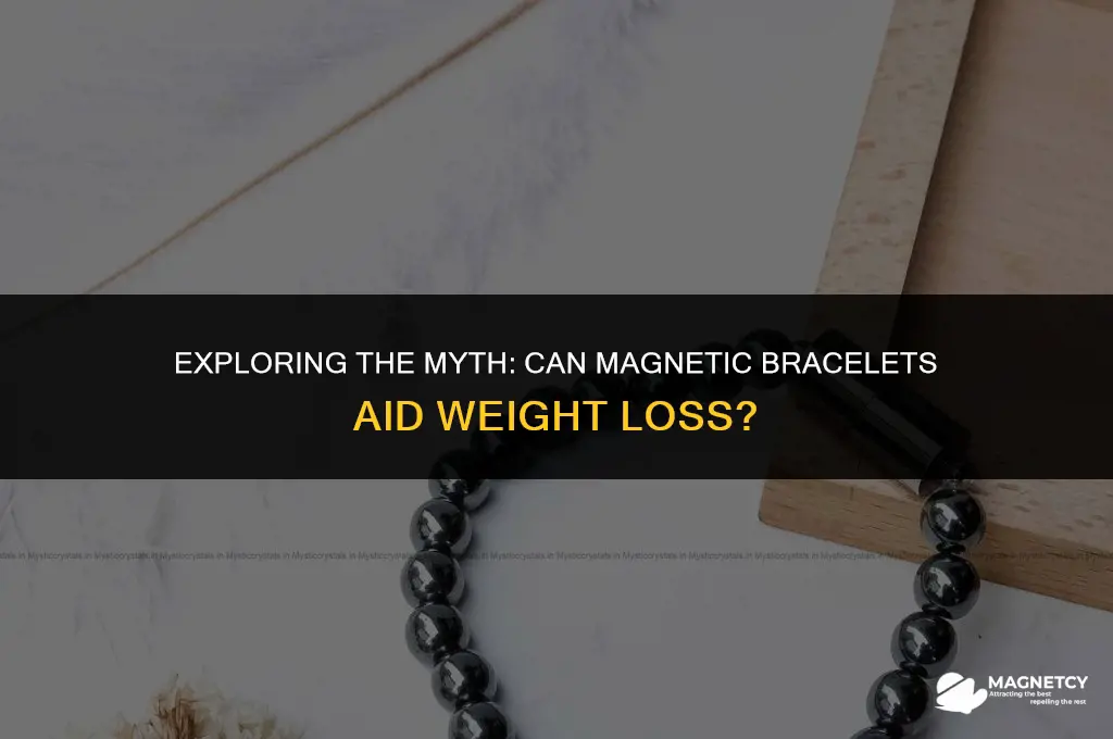 do magnetic bracelets help with weight loss