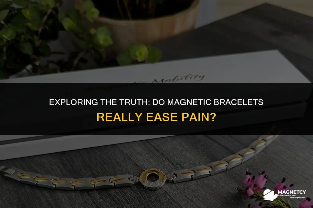 do magnetic bracelets really help with pain healthlinehealthline
