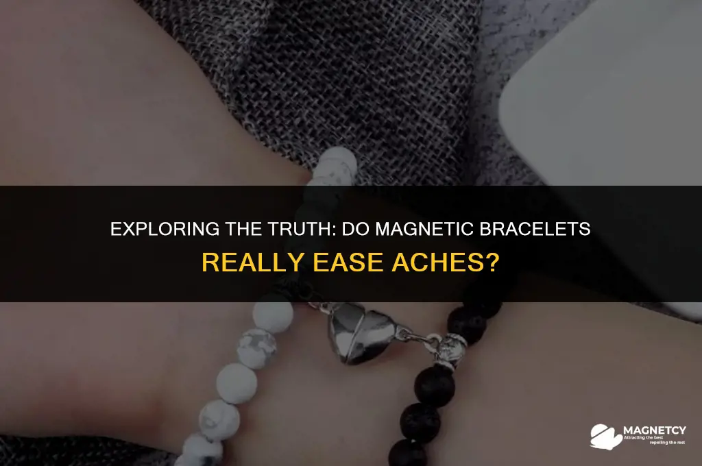do magnetic bracelets really work for aches