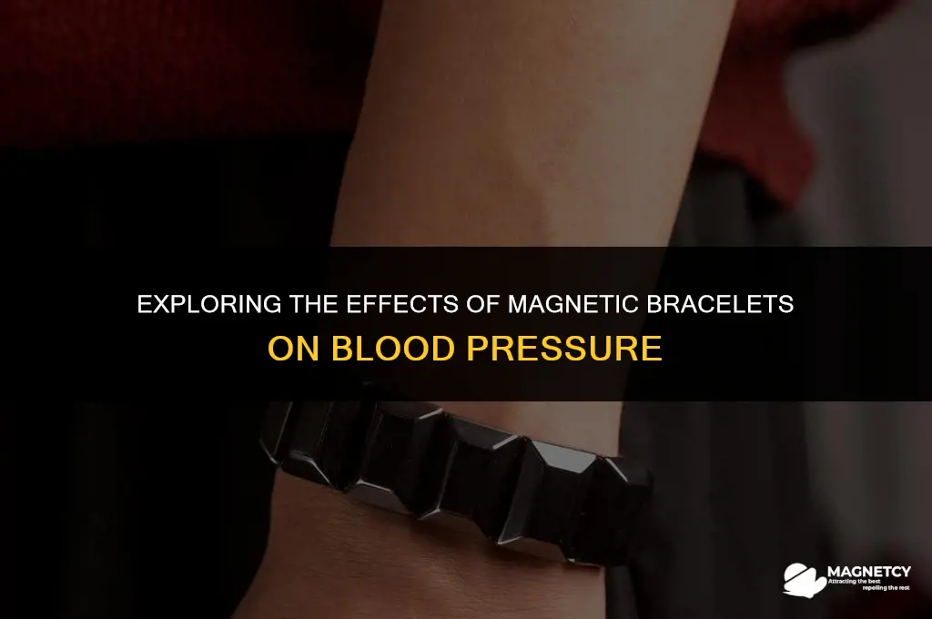 do magnetic bracelets work for blood pressure
