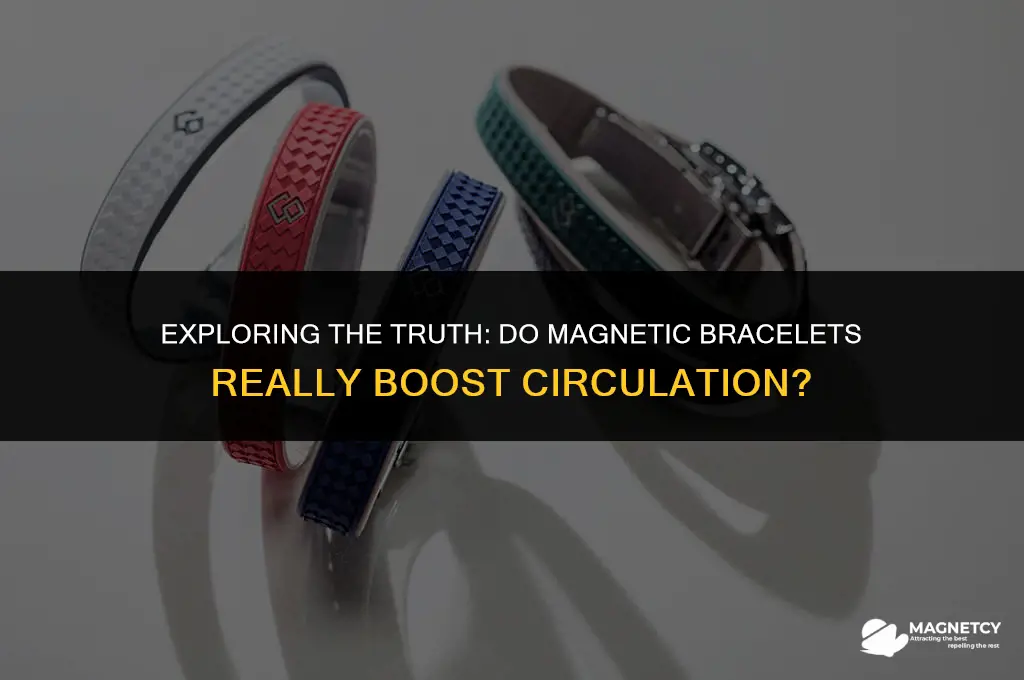 do magnetic bracelets work for circulation