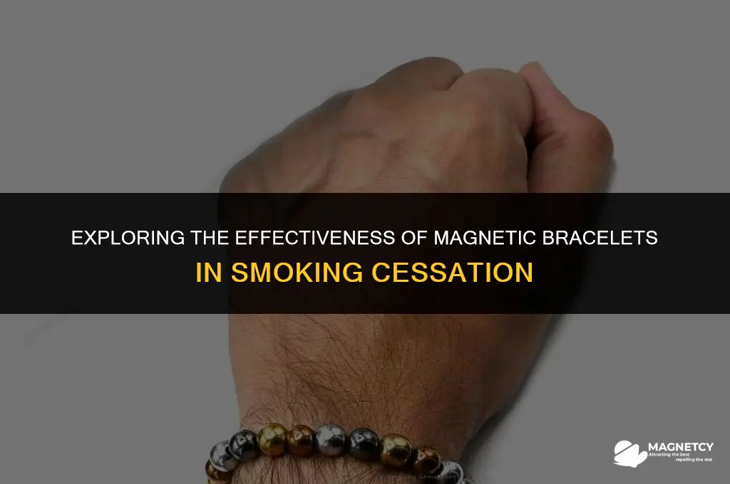 do magnetic bracelets work for quitting smoking