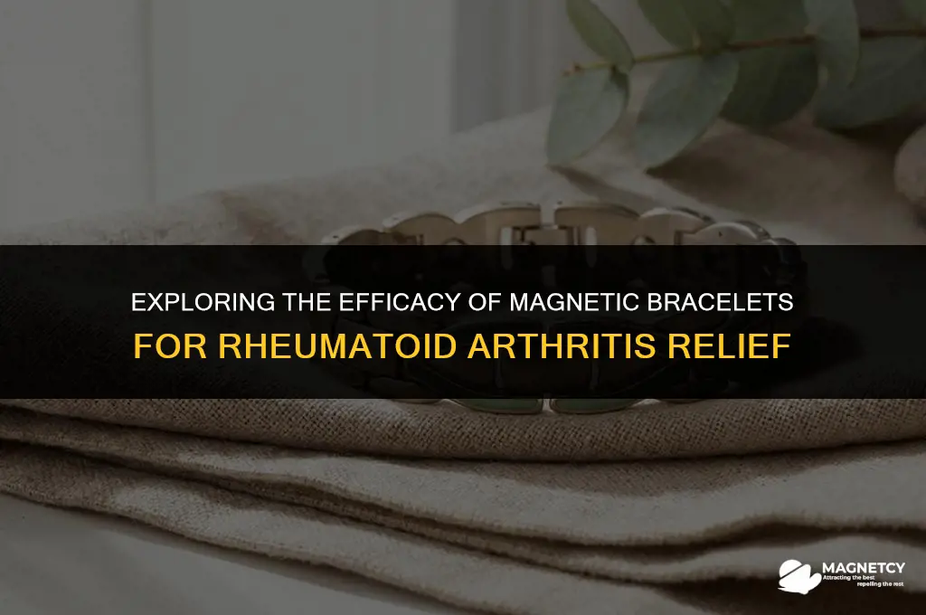 do magnetic bracelets work for rheumatoid arthritis