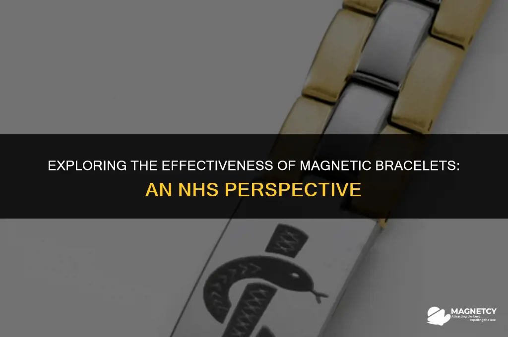 do magnetic bracelets work nhs