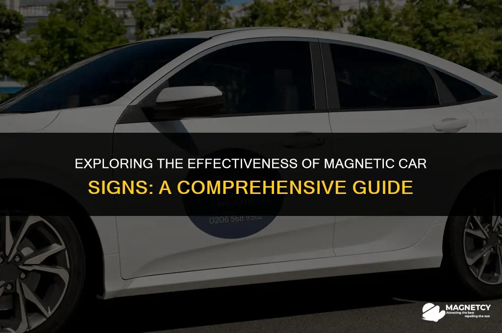 do magnetic car signs work