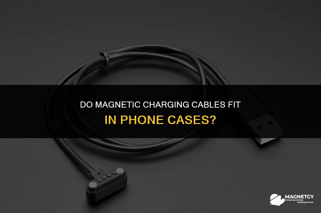 do magnetic charging cables fit in phone cases
