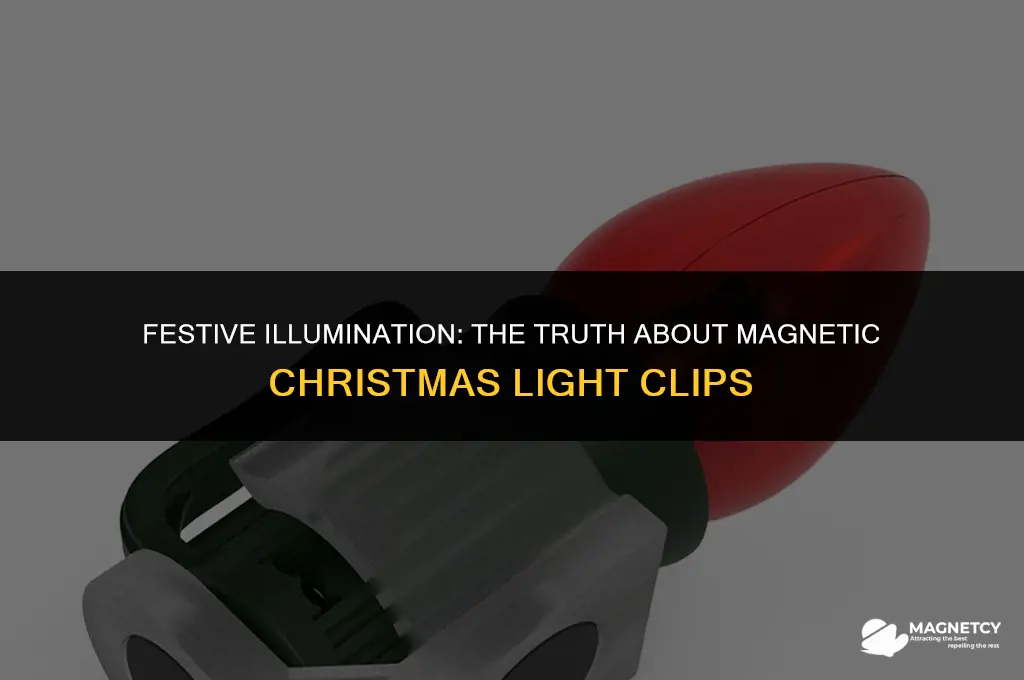 do magnetic christmas light clips work