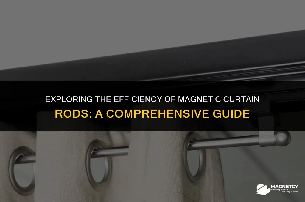 do magnetic curtain rods work