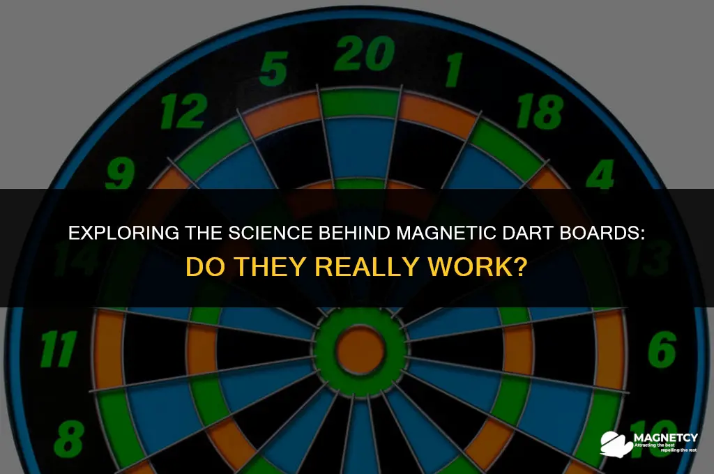 do magnetic dart boards work