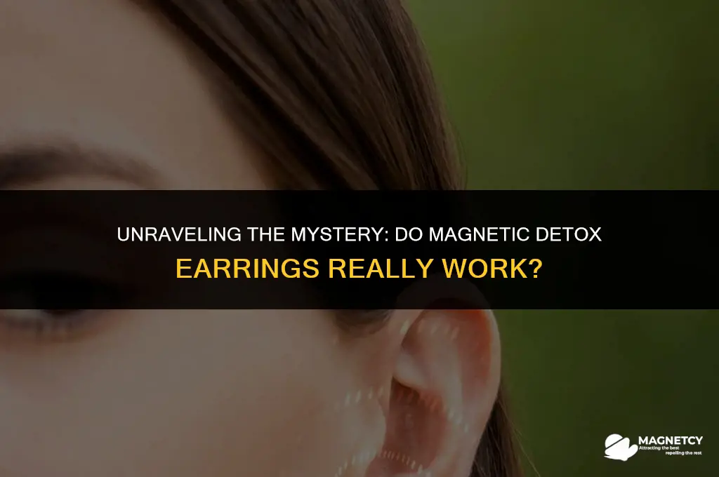 do magnetic detox earrings work