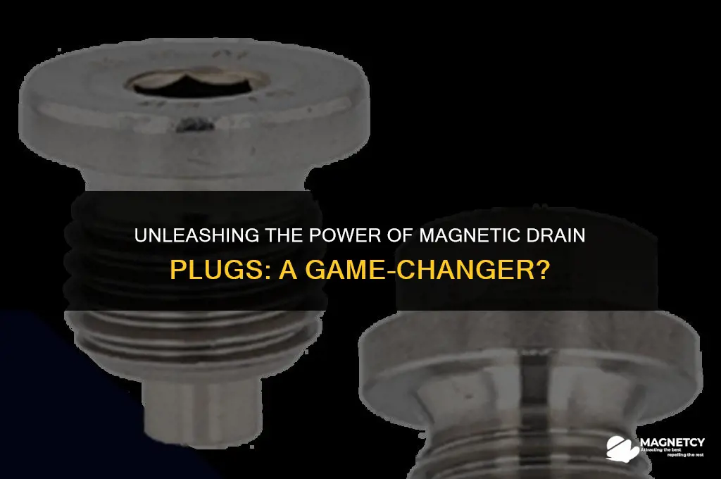 do magnetic drain plugs make a difference