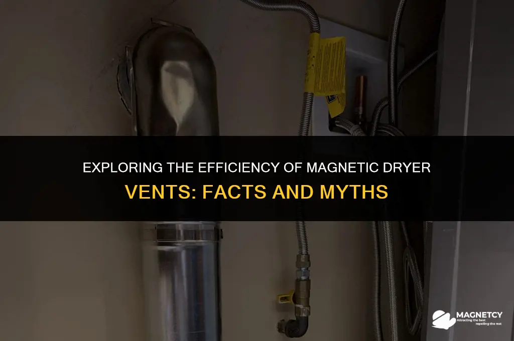 do magnetic dryer vents work