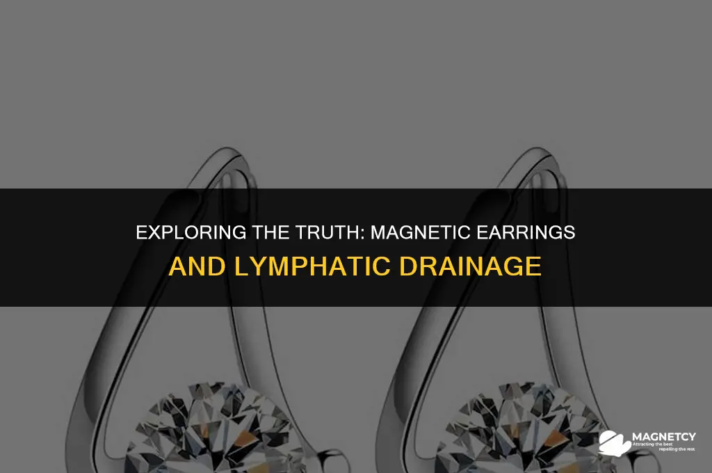 do magnetic earrings work for lymphatic drainage