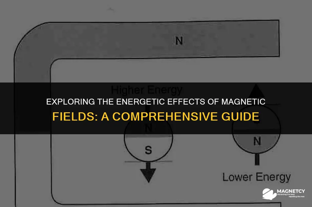 do magnetic fields add energy