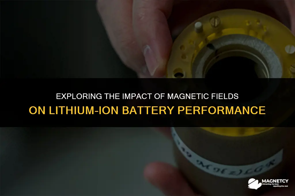 do magnetic fields affect lithium ion batteries
