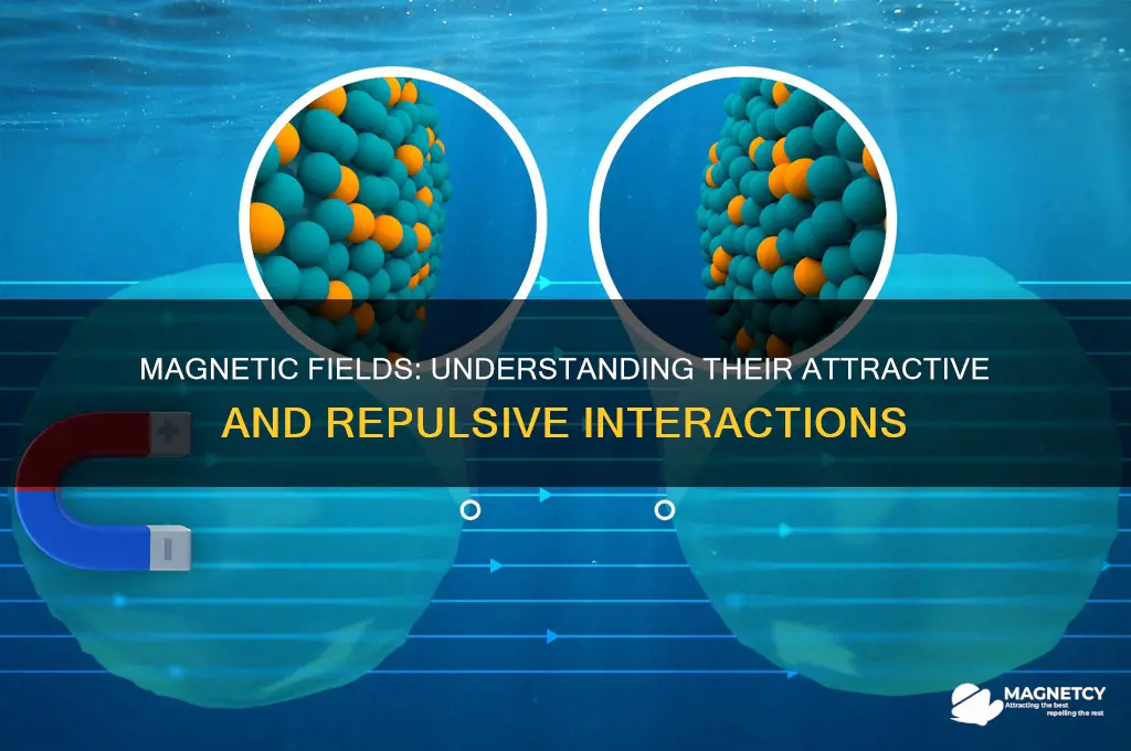 do magnetic fields attract or repel eachother