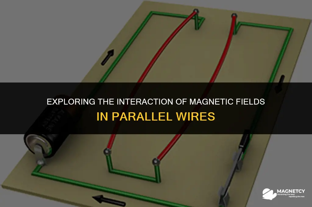 do magnetic fields cancel each other in parallel wires