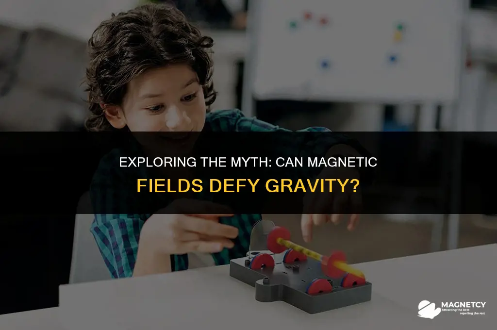 do magnetic fields create anti-gravity fields