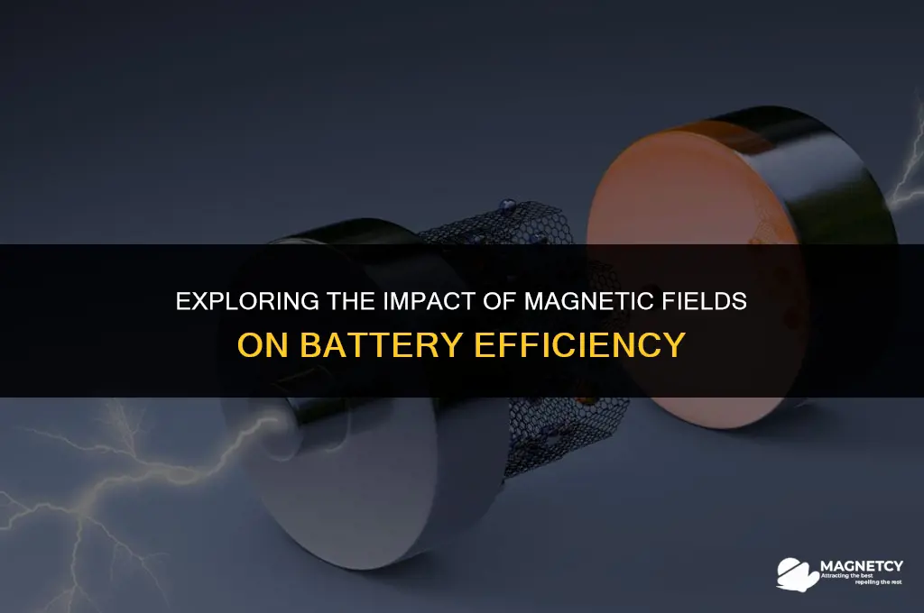 do magnetic fields effect the efficency of battery