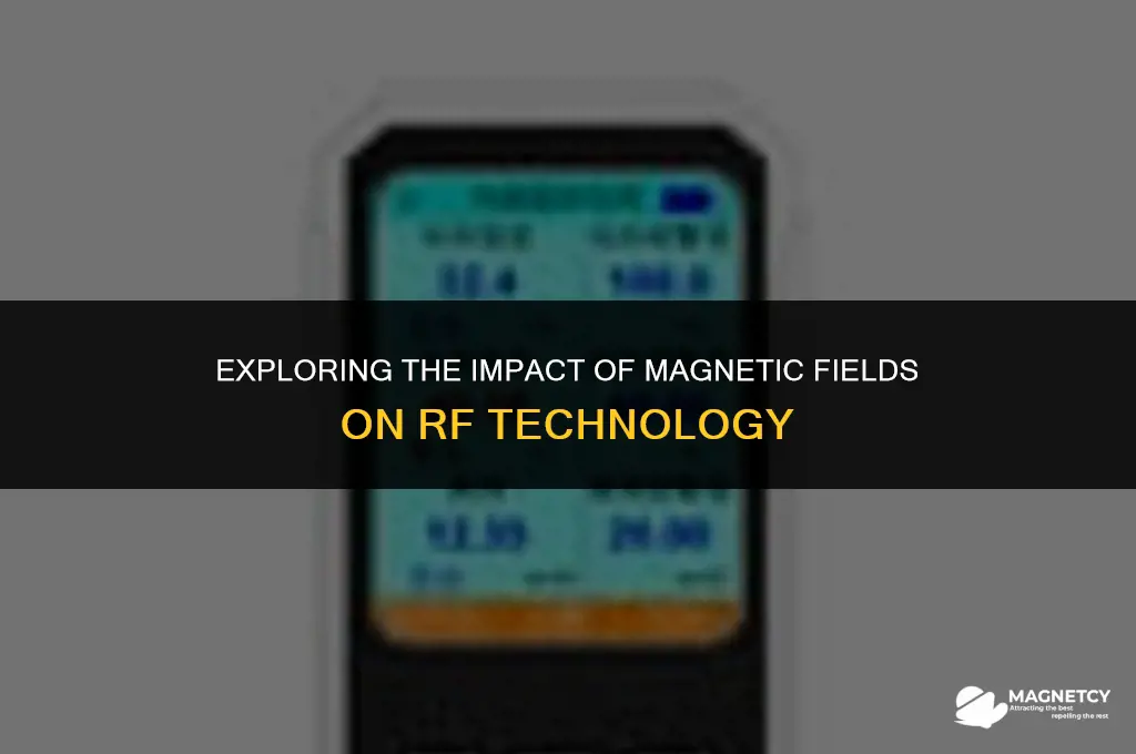 do magnetic fields interfere with rf
