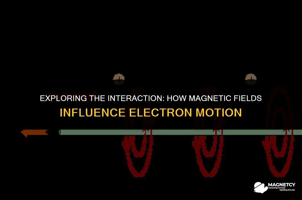 do magnetic fields move electrons