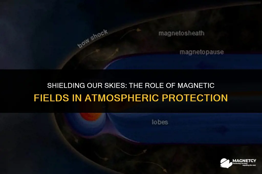 do magnetic fields protect the atmosphere