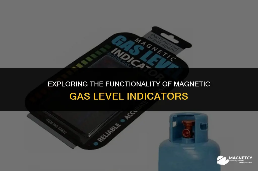 do magnetic gas level indicators work