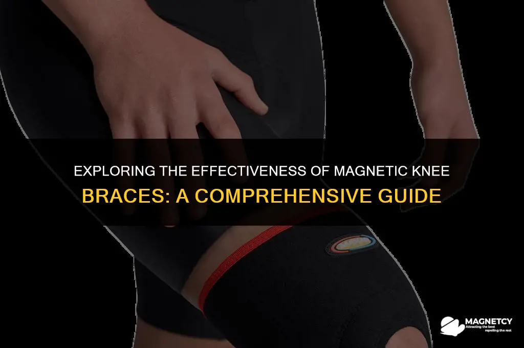 do magnetic knee braces work