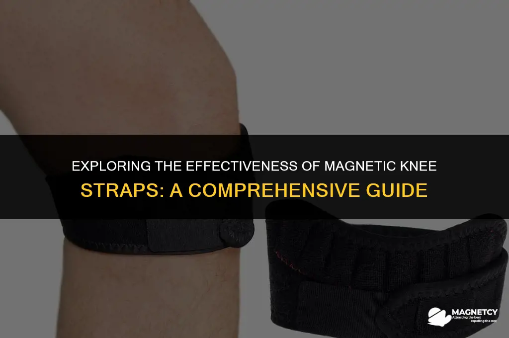 do magnetic knee straps work