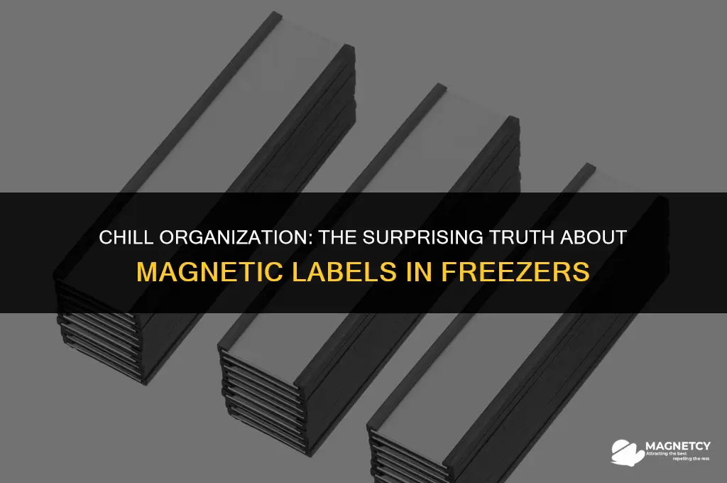 do magnetic labels work well in a freezer