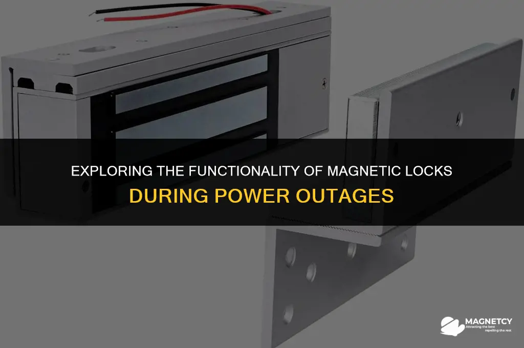 do magnetic locks work without power
