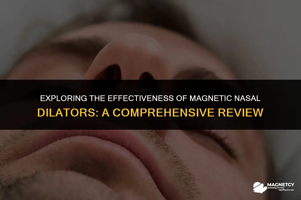do magnetic nasal dilators work