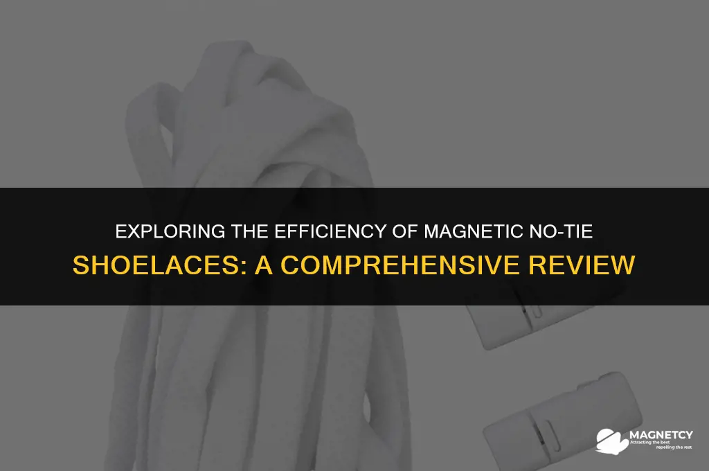do magnetic no tie shoelaces work