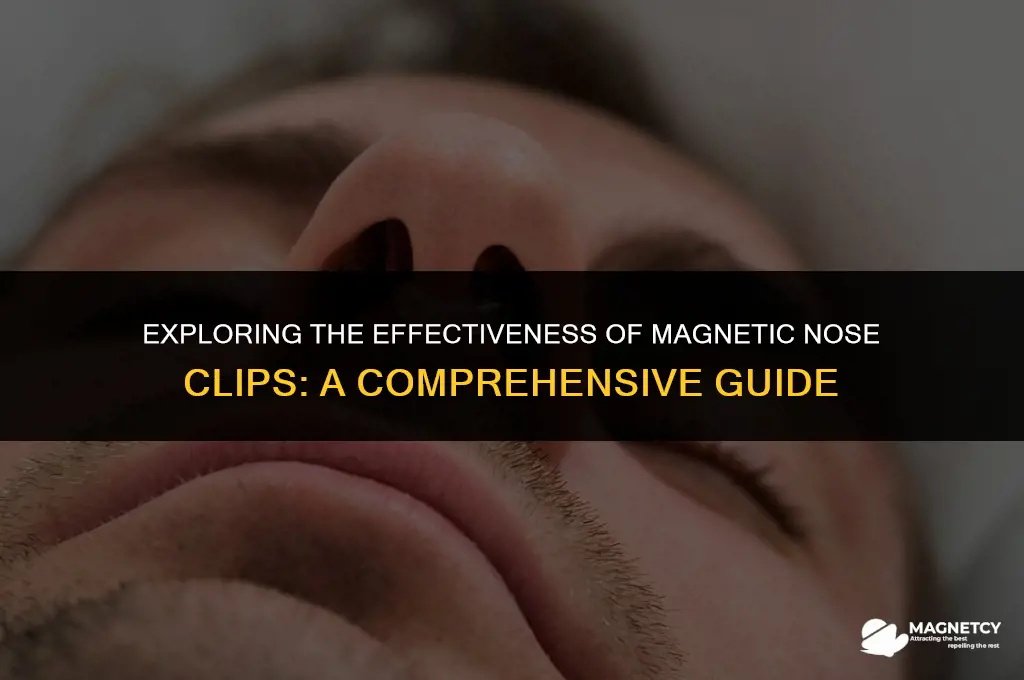 do magnetic nose clips work