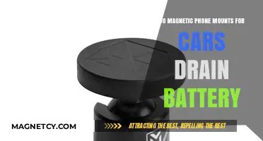 Do Magnetic Phone Mounts for Cars Drain Battery?