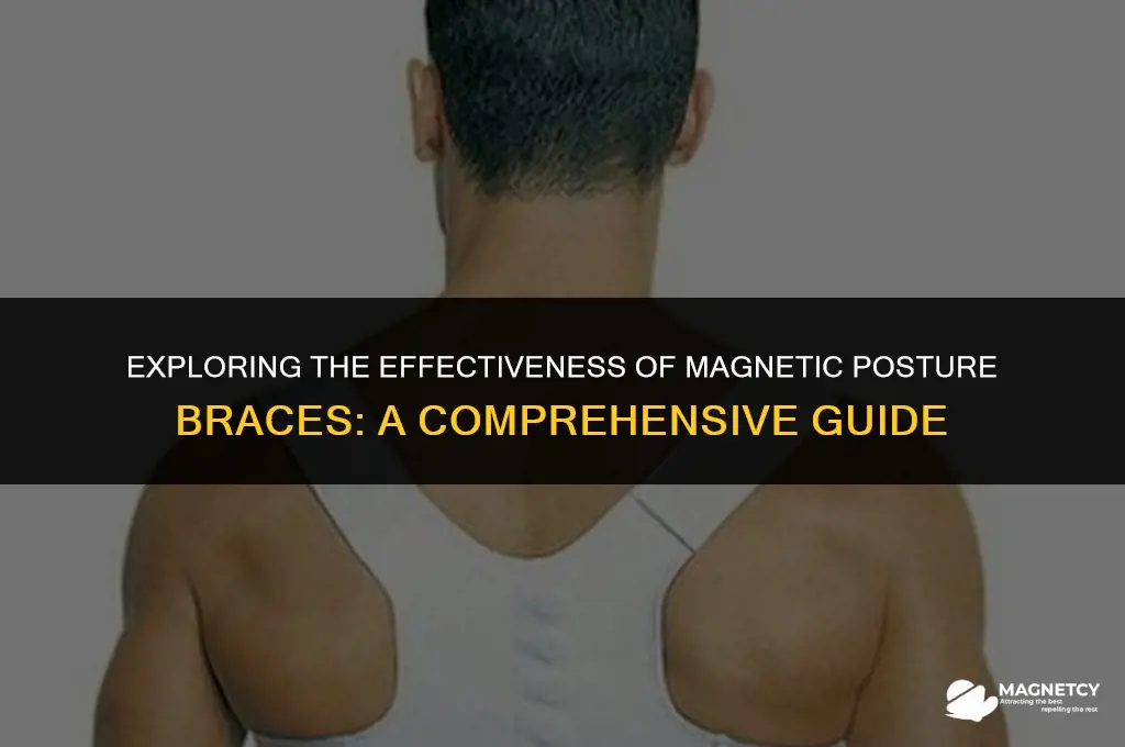 do magnetic posture braces work