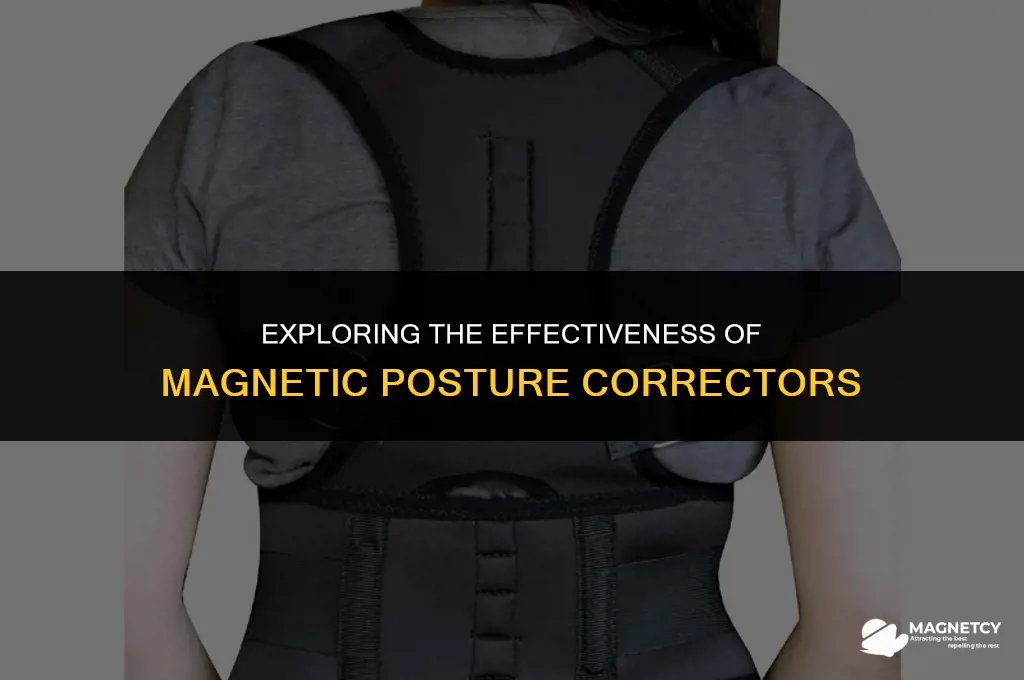 do magnetic posture correctors work