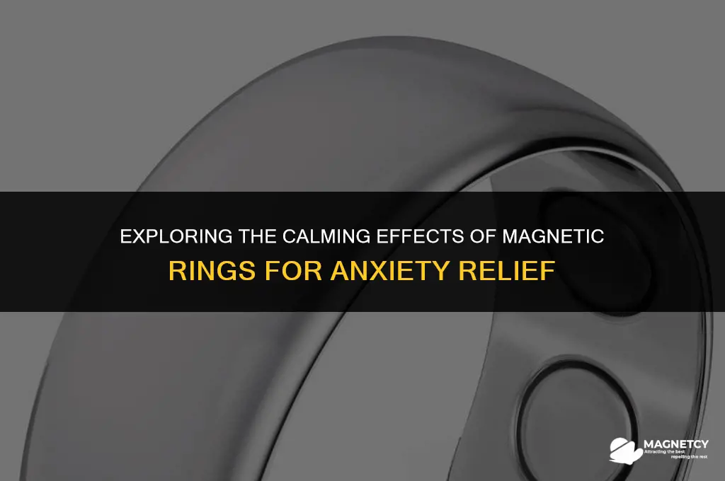 do magnetic rings work for anxiety