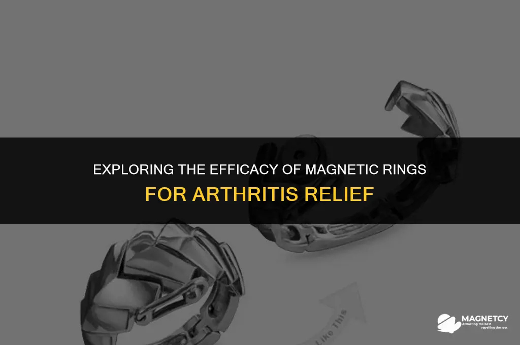 do magnetic rings work for arthritis