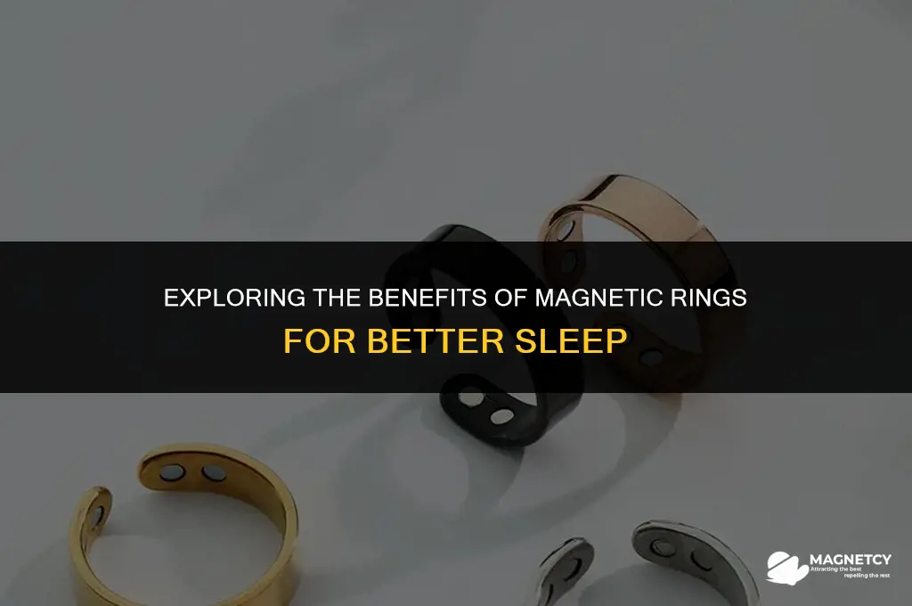 do magnetic rings work for sleep