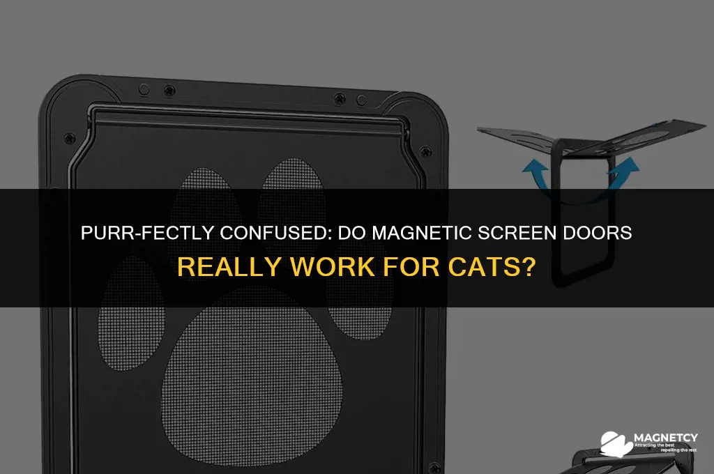do magnetic screen doors work for cats
