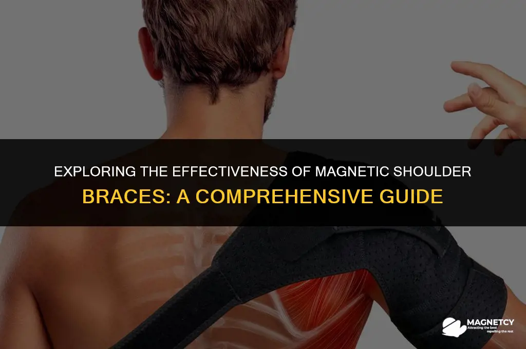do magnetic shoulder braces work
