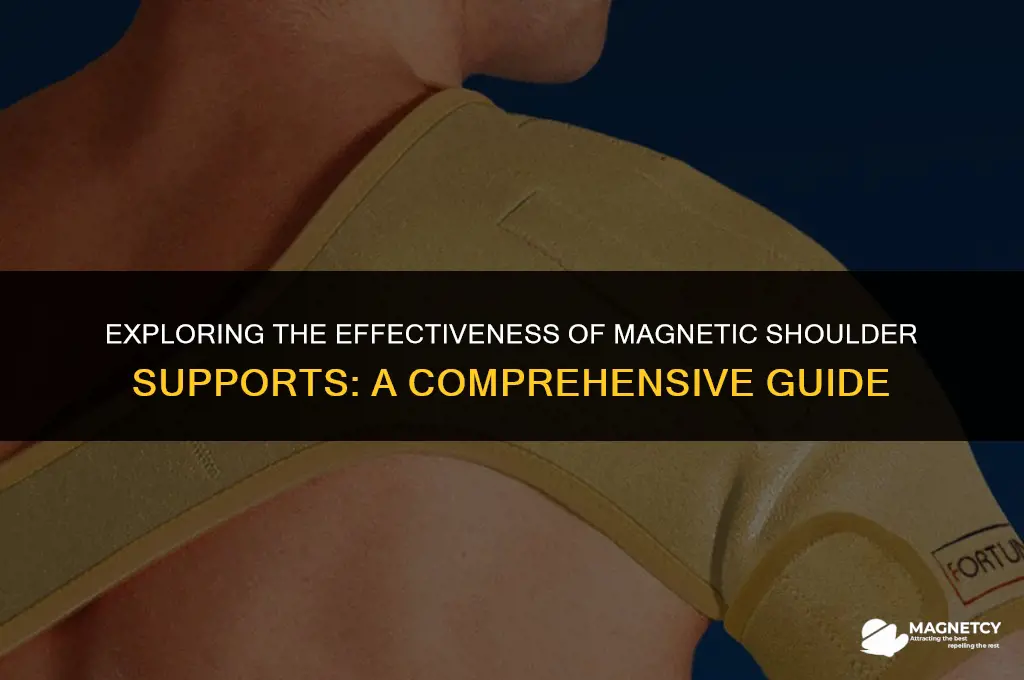 do magnetic shoulder supports work