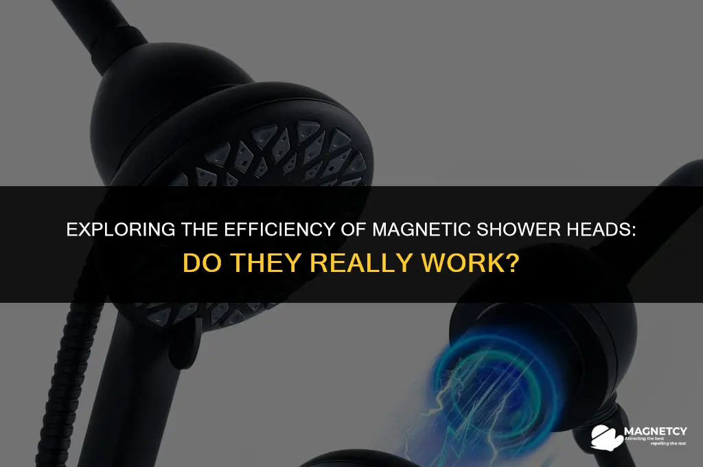 do magnetic shower heads work